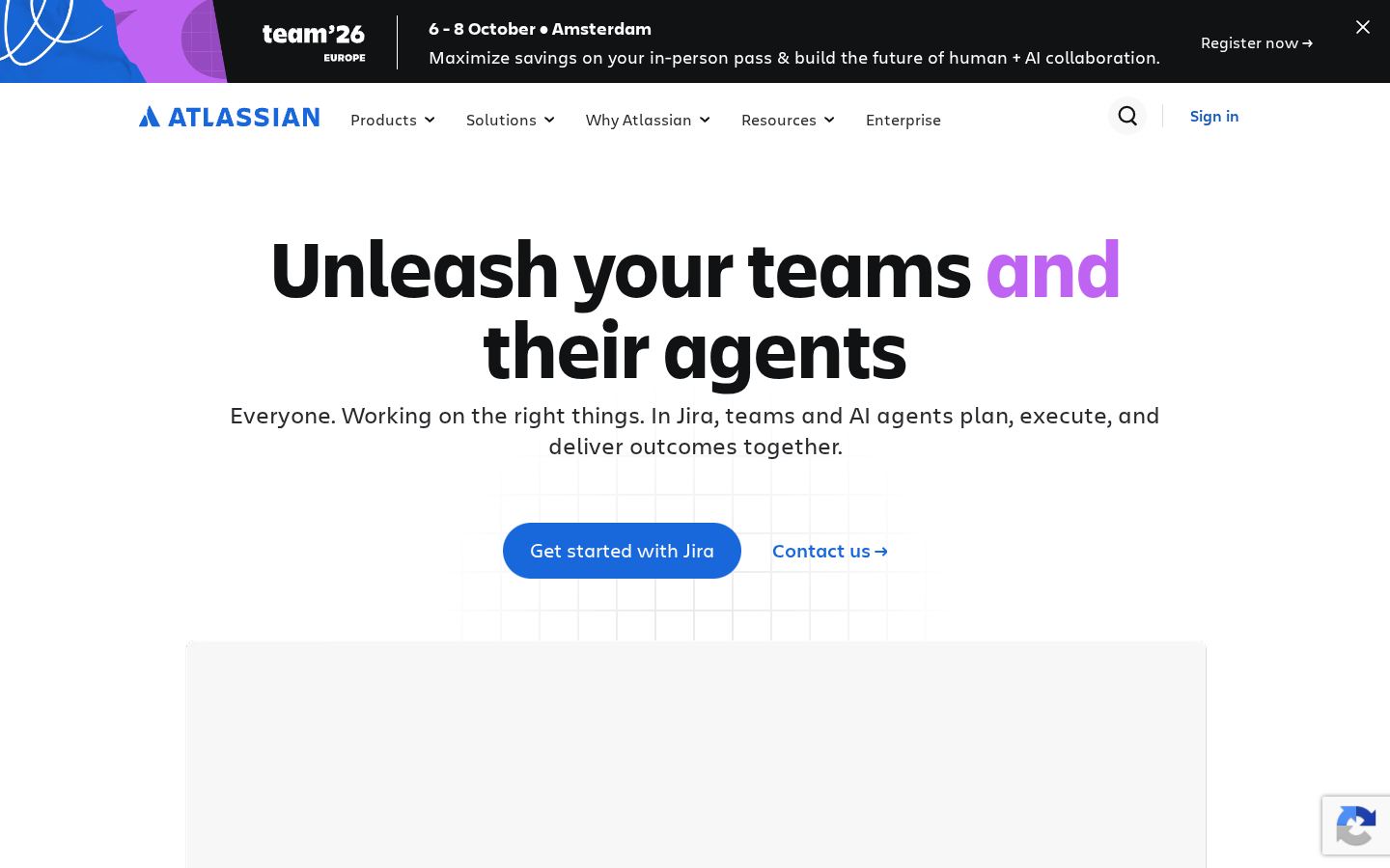 Homepage of atlassian.com captured by url2image